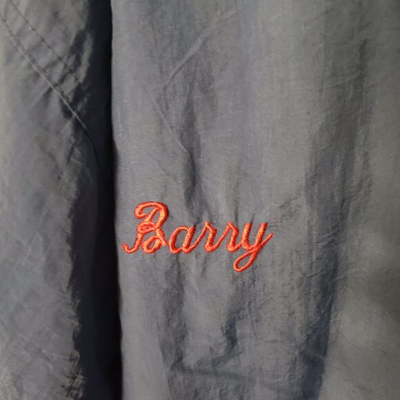 Vintage Gear For Sports Blue Pull Over Jacket 1/4 Zip Pockets Windbreaker - Picture 8 of 8